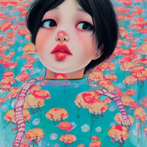 Image similar to photo of young woman by hikari shimoda