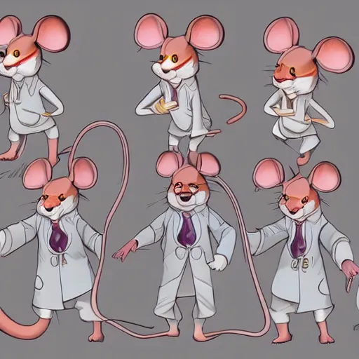 Prompt: anthropomorphic mouse furry girl in the lab coat catsing fireball, pixar style, concept art, character turnaround, trending on artstation, childrens illustrated storybook, by jay naylor, alphonse mucha and cory loftis and matthias lechner