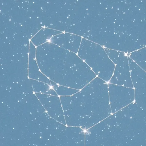 Prompt: A constellation that resembles Michael Jackson