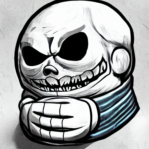 How to Draw Horror Sans  Undertale (Art Tutorial) 