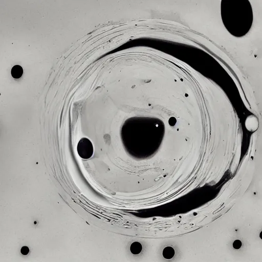 Image similar to Ferrofluid, programmable black goo, organic liquid metal