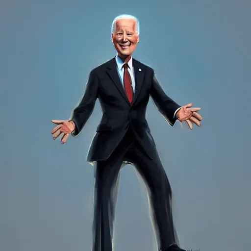 Image similar to joe biden charicature, pixar, dramatic lighting, cinematic, establishing shot, extremly high detail, photorealistic, cinematic lighting, artstation, style by James Gurney