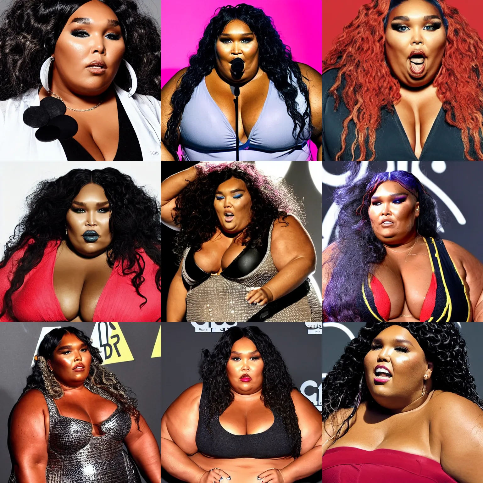 AI Art Generator: Lizzo but skinny