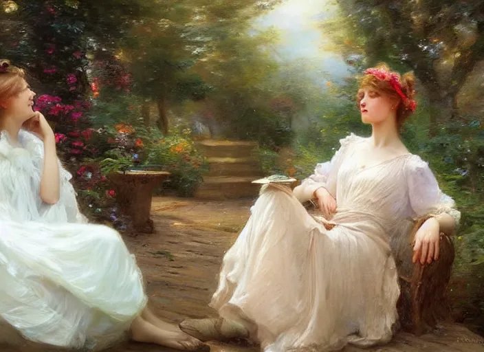 Image similar to time travel by vladimir volegov and alexander averin and pierre auguste cot and delphin enjolras and peder mørk mønsted