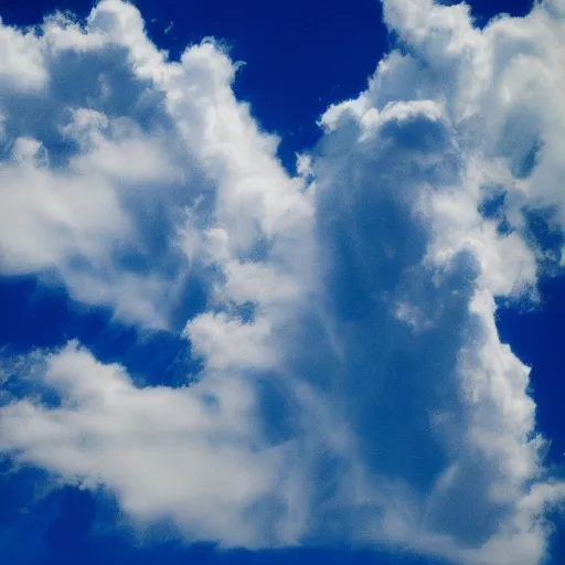 Image similar to clouds shaped like virgin mary