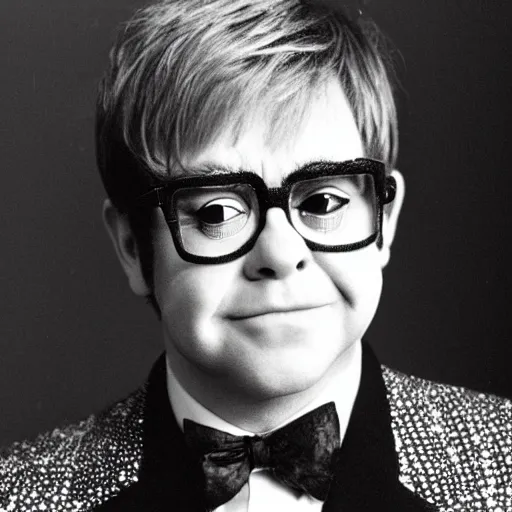 Prompt: Elton John Mugshot