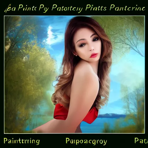 Prompt: paintgraphy beautybeautbeautybeautypiece 4kengine piries fairates