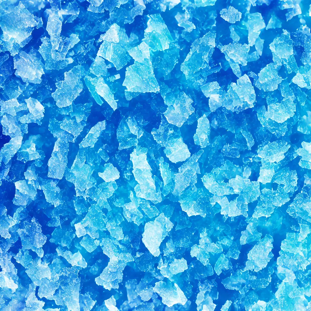 Image similar to azure crystals texture, 4k