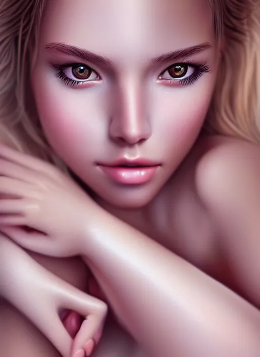 Image similar to a gorgeous female photo, professionally retouched, soft lighting, torso, legs, feet, realistic, smooth face, perfect eyes, wide angle, sharp focus on eyes, 8 k high definition,!! insanely detailed!!, intricate, elegant, art by artgerm, snowy winter