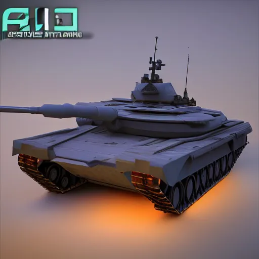 Prompt: futuristic main battle tank (realistic concept)