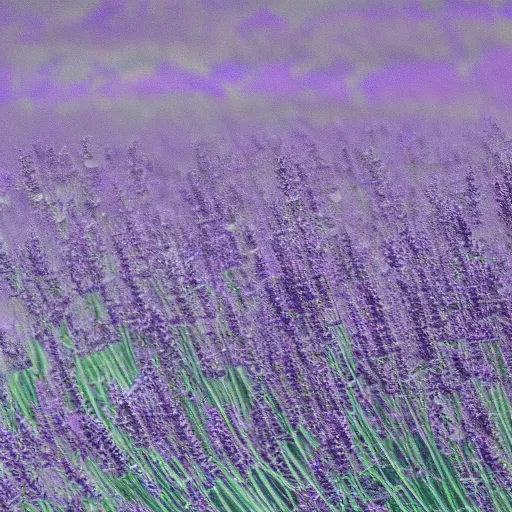 Image similar to crystethereal lavender manipulation infusion silver fuji pastel