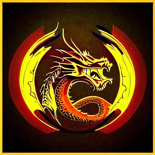 Image similar to “fire breathing dragon, Art Deco”