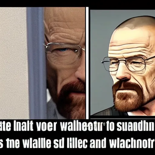 Image similar to gigachad walter white