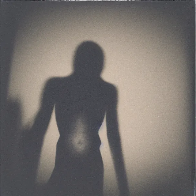 Prompt: shadow demon, polaroid