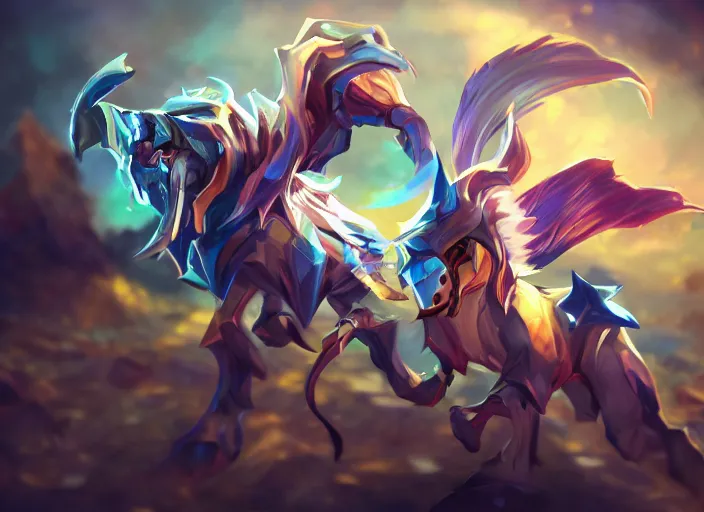 Prompt: champion splashart of champion made out of sleep