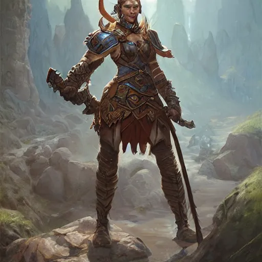 Prompt: a detailed painting of an elf warrior dressed with a rugged armor, by justin gerard and greg rutkowski, digital art, realistic painting, dnd, character design, trending on artstation