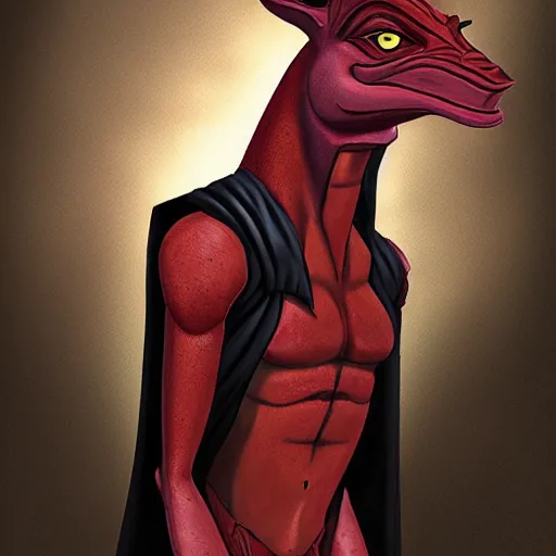 Prompt: jar_jar_binks as a sith_lord, dark fantasy