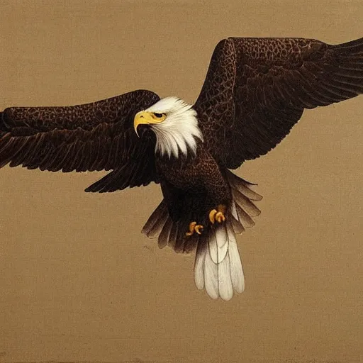 Image similar to eagle without wings by liu weifei, john currin