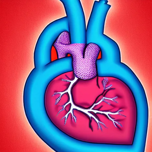 Prompt: anatomy of heart by netter md