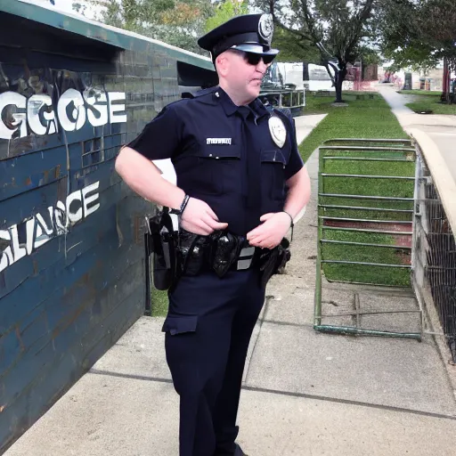 Image similar to officer goose