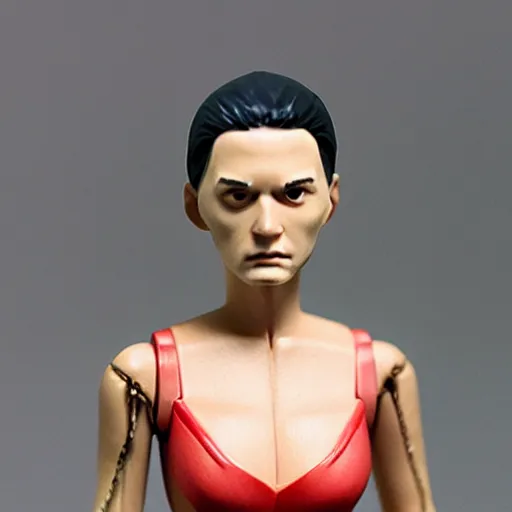 Prompt: twin peaks action figure by Kyung-ah Kim