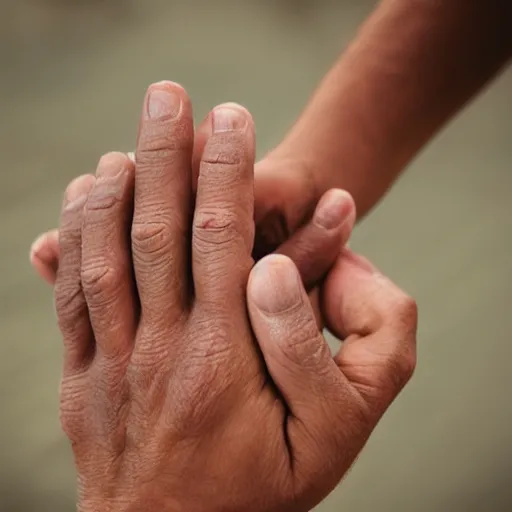 Prompt: hands with 7 fingers, realistic, close-up