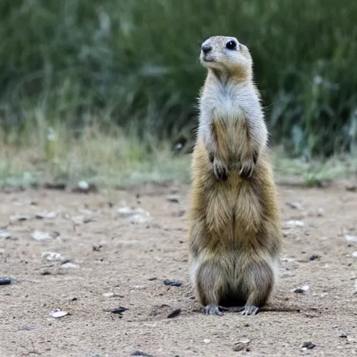 Image similar to Prairie Dog riding Emu