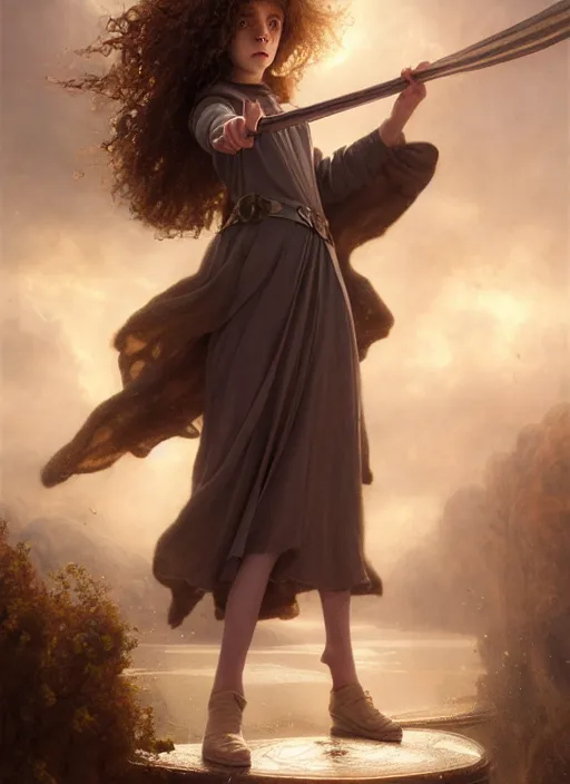 Prompt: young hermione granger defeated by Acromantula, studio light, photoreal, by Jaime Jones,Tom Bagshaw,Lawrence Alma-Tadema,greg rutkowski,deviantart contest winner, fantasy art, daz3d,intricate,elegant,highly detailed,8k,digital painting,concept art, sharp focus, illustration,golden ratio, fetish, sexy,