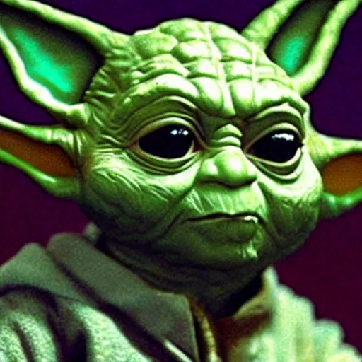Prompt: portrait of yoda but he is an american rap singer from the 2 0 0 0's