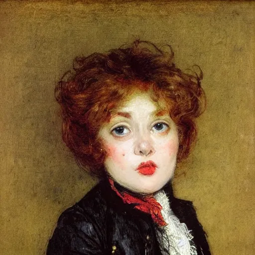 Image similar to 1 8 th century kirby, painted by john everett millais