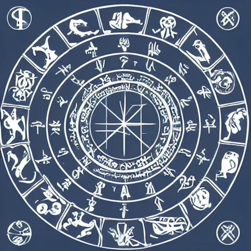 Image similar to zodiac symbols magic