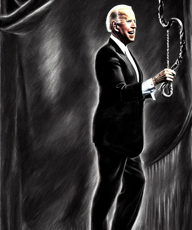 Prompt: hyperrealistic mixed media painting of Joe Biden as a swing dancer, dimly lit 1920s speakeasy, black tuxedo, stunning 3d render inspired art by P. Craig Russell and Barry Windsor-Smith + perfect facial symmetry + dim volumetric lighting, 8k octane beautifully detailed render, post-processing, extremely hyperdetailed, intricate, epic composition, grim yet sparkling atmosphere, cinematic lighting + masterpiece, trending on artstation, very very detailed, masterpiece, stunning