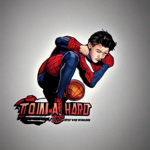 Image similar to tom holland, logo