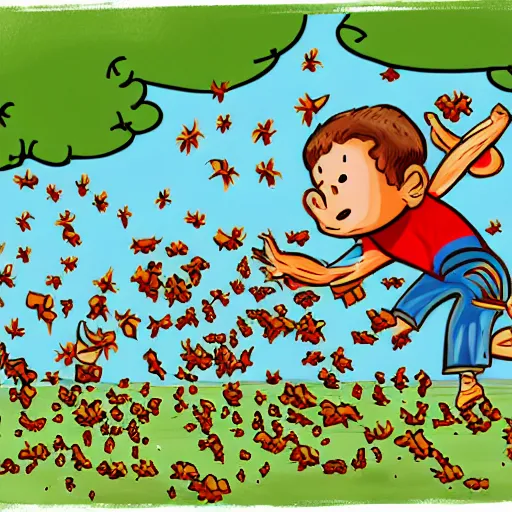 Mark Zuckerberg Being Attacked By Bees, Stylized | Stable Diffusion ...