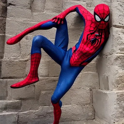 Image similar to Spider-Man from ancient Rome