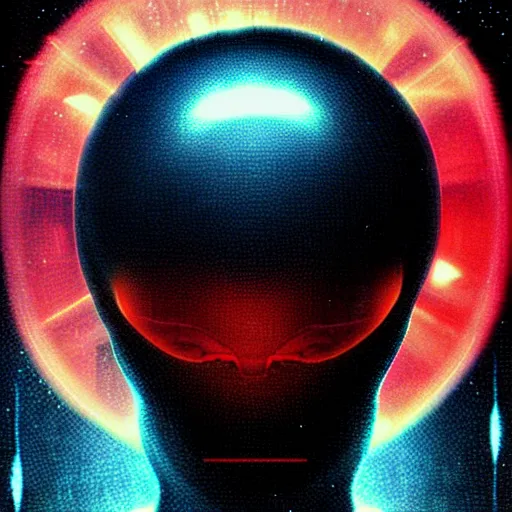 Image similar to alien poster art by imagine effects