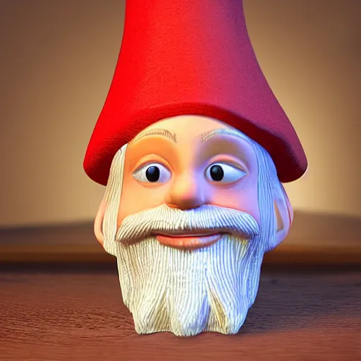 Image similar to Traditional gnome salutation, realistic photo, dynamic lighting