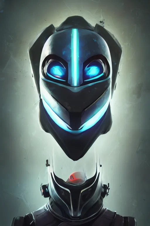 Image similar to epic mask helmet robot ninja portrait stylized as fornite style game design fanart by concept artist gervasio canda, behance hd by jesper ejsing, by rhads, makoto shinkai and lois van baarle, ilya kuvshinov, rossdraws global illumination radiating a glowing aura global illumination ray tracing hdr render in unreal engine 5