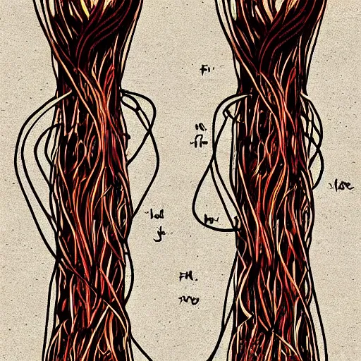 Image similar to “string theory explained through pictures, factually accurate, very detailed”