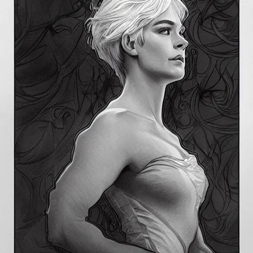 Image similar to amazing lifelike award winning pencil illustration of philip schofield trending on art station artgerm Greg rutkowski alphonse mucha cinematic