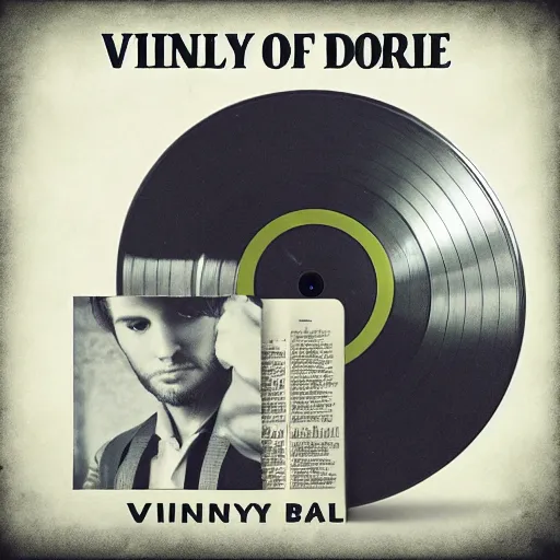 Image similar to vinly record of born to die