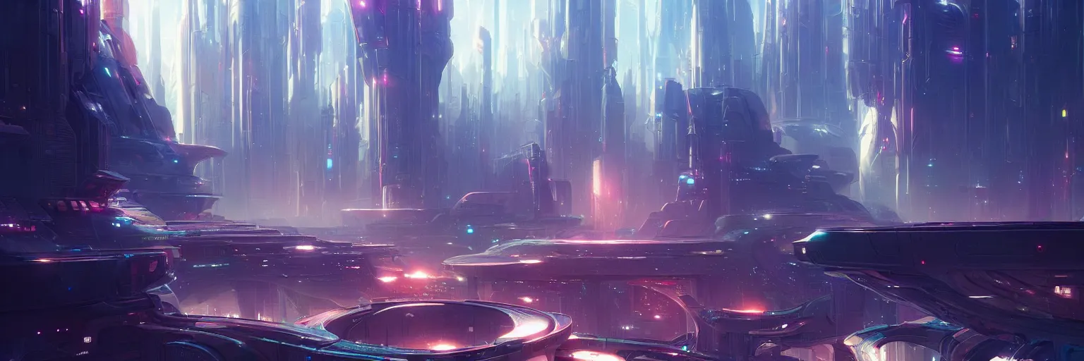 Image similar to out of focus scene of a futuristic magicpunk cityscape, bokeh, hyper photorealistic, crispy quality, digital photography, art by pascal blanche, art by artgerm, art by greg rutkowski,