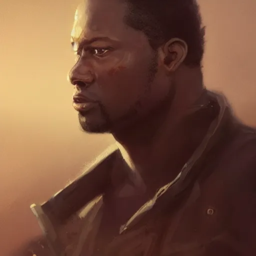 Image similar to “Portrait of IDwayne Douglas Johnson by Greg Rutkowski, young, manly, attractive, strong, older brother vibes, highly detailed portrait, scifi, digital painting, artstation, concept art, smooth, sharp foccus ilustration, Artstation HQ”