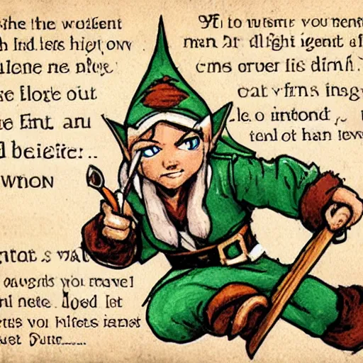 Image similar to dungeons and dragons elf character rolled with high wisdom