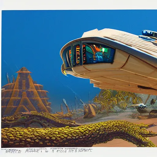 Image similar to side view a beautiful painting of a shark palace by Angus Mckie, Trending on artstation future space