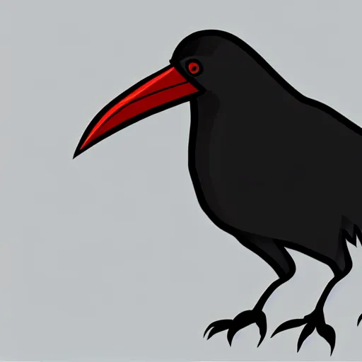 Prompt: an anthropomorphic crow fursona wearing a lab coat, deviantart, furry art