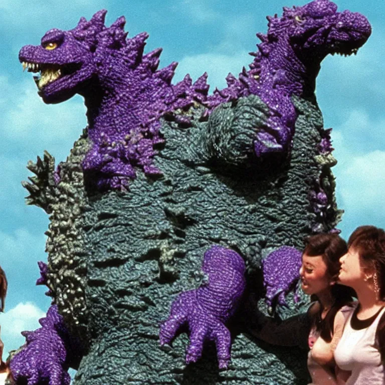 Image similar to Godzilla, Barney & Friends (1992)