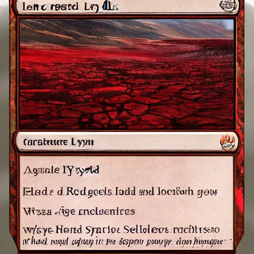 Prompt: arid lands with red crysltals and selenites