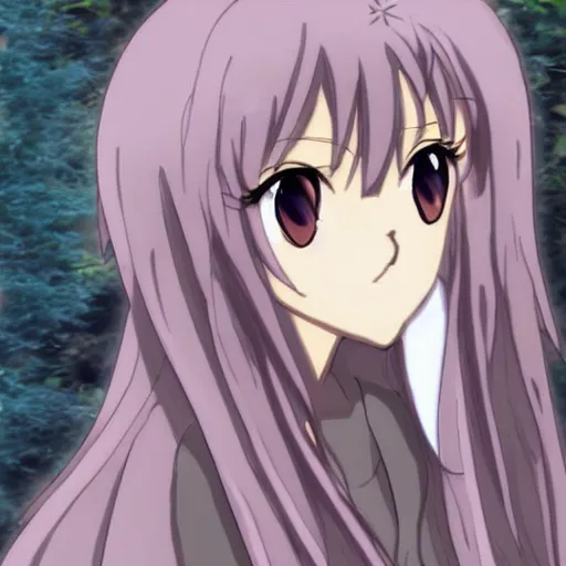 Image similar to horo the wise wolf, female anime character art, spice and wolf