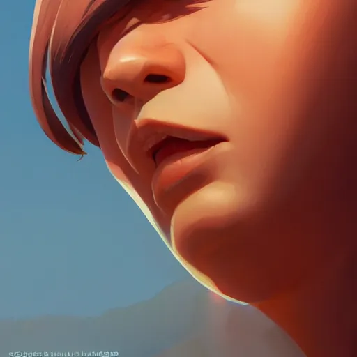 Image similar to face icon stylized minimalist m. a. s. h., loftis, cory behance hd by jesper ejsing, by rhads, makoto shinkai and lois van baarle, ilya kuvshinov, rossdraws global illumination